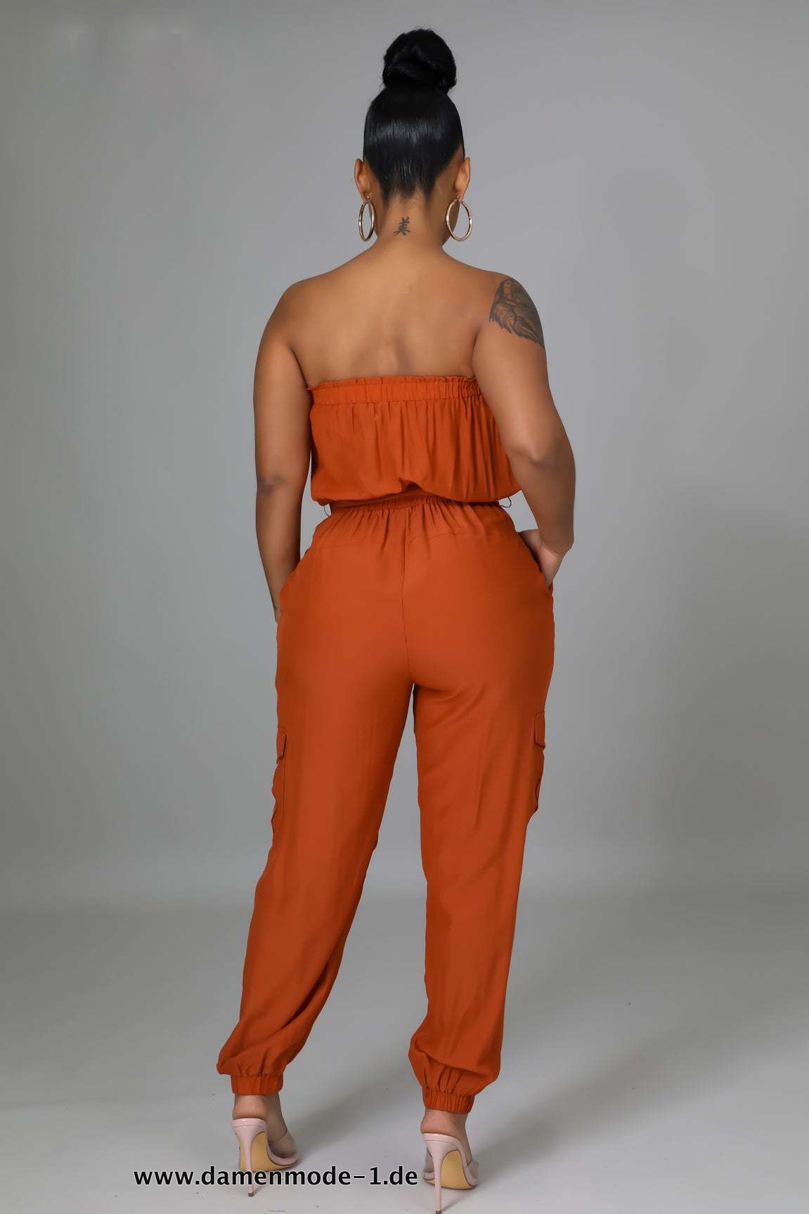 Aktive Jumpsuit Sommer 2023 in Orange