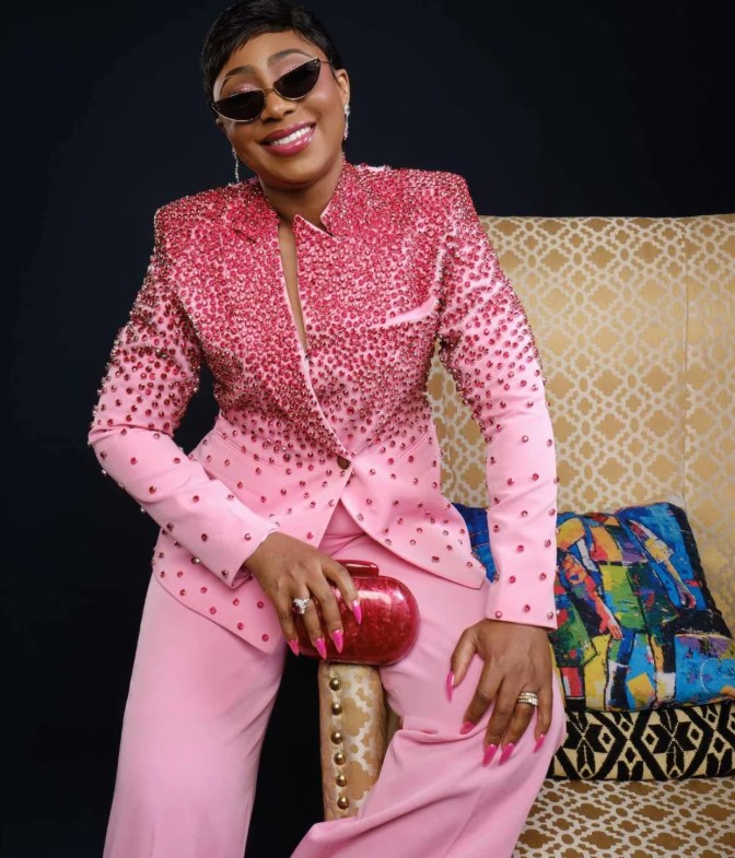 Festlicher Hosenanzug Frieda mit Perlen Applikationen