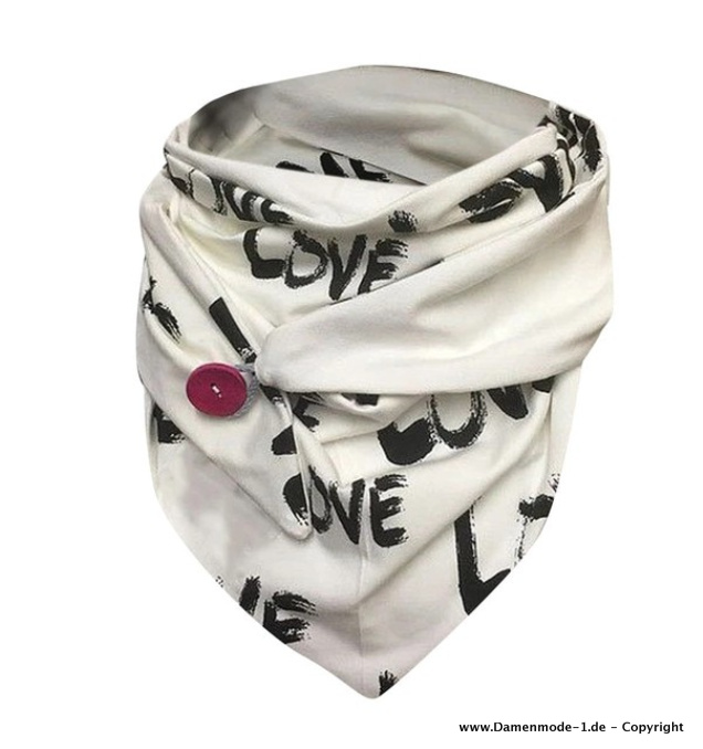 Love Print Designer Luxus Winter Schal Warm