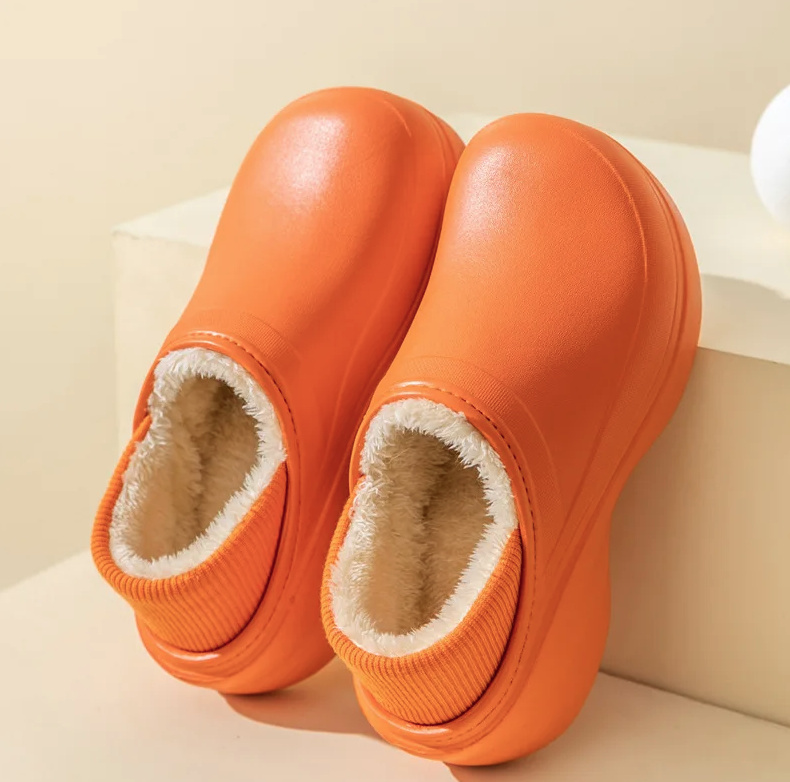 Wasserdichte Gartenschuhe Clogs Outdoor Schuhe in Orange